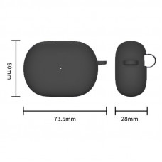 Чохол BeCover Silicon для Xiaomi Redmi Buds 4 Pro Black (708609)