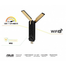 Бездротовий адаптер Asus USB-AX56W/O cradle (90IG06H0-MO0R10)