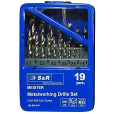Набір свердл S&R Meister 1-10 мм (108849019)