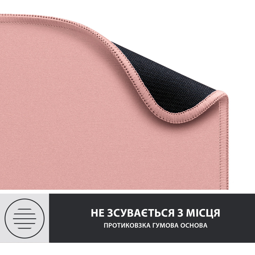 Ігрова поверхня Logitech Mouse Pad Studio Darker Rose (956-000050)