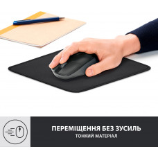 Ігрова поверхня Logitech Mouse Pad Studio Graphite (956-000049) Ігрова поверхня Logitech Mouse Pad Studio Graphite (956-000049)