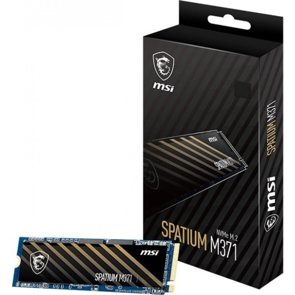 Накопичувач SSD 1TB MSI Spatium M371 M.2 2280 PCIe 3.0 x4 NVMe 3D NAND TLC (S78-440L870-P83)