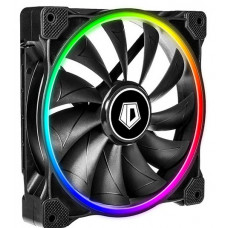 Вентилятор ID-Cooling ZF-14025-ARGB (Single Pack), 140x140x25мм, 4-pin PWM, чорний Вентилятор ID-Cooling ZF-14025-ARGB (Single Pack), 140x140x25мм, 4-pin PWM, чорний