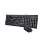 Комплект (клавіатура, миша) A4Tech KR-8372S Black