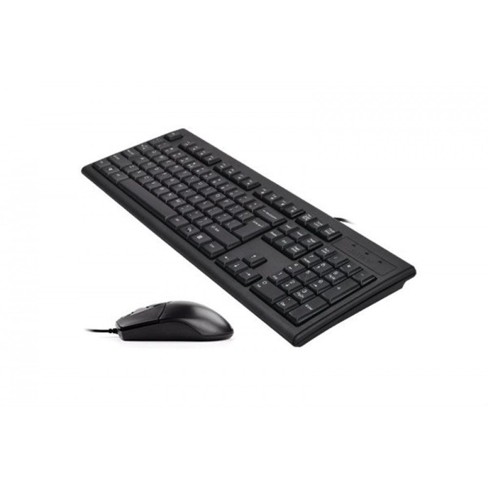 Комплект (клавіатура, миша) A4Tech KR-8372S Black