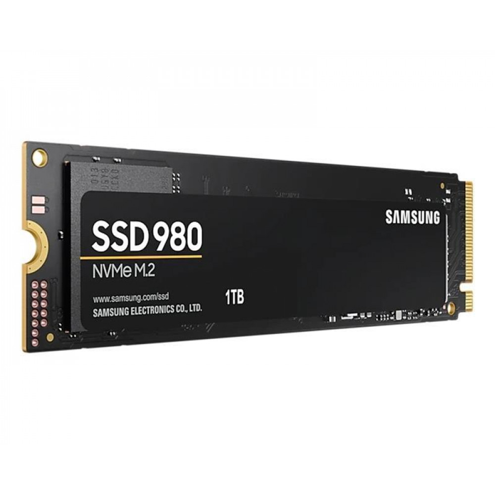 Накопичувач SSD  1ТB Samsung 980 M.2 2280 PCIe 3.0 x4 NVMe V-NAND MLC (MZ-V8V1T0BW)