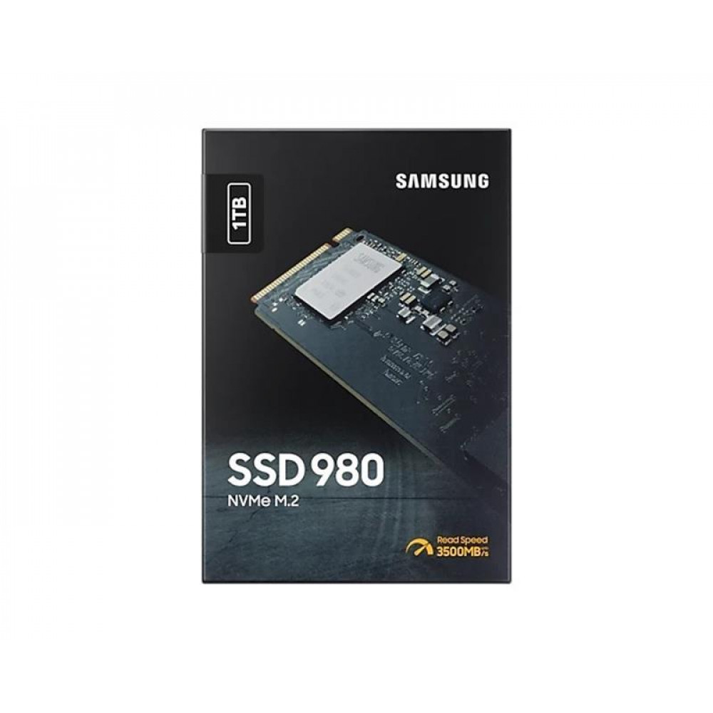 Накопичувач SSD  1ТB Samsung 980 M.2 2280 PCIe 3.0 x4 NVMe V-NAND MLC (MZ-V8V1T0BW)