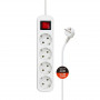Фільтр живлення СolorWay (CW-PSEA42W) 4 розетки, 2м, White Фільтр живлення СolorWay (CW-PSEA42W) 4 розетки, 2м, White