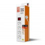 Фільтр живлення СolorWay (CW-PSEA42W) 4 розетки, 2м, White Фільтр живлення СolorWay (CW-PSEA42W) 4 розетки, 2м, White