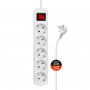 Фільтр живлення СolorWay (CW-PSEA52W) 5 розеток, 2м, White Фільтр живлення СolorWay (CW-PSEA52W) 5 розеток, 2м, White