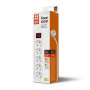 Фільтр живлення СolorWay (CW-PSEA52W) 5 розеток, 2м, White Фільтр живлення СolorWay (CW-PSEA52W) 5 розеток, 2м, White