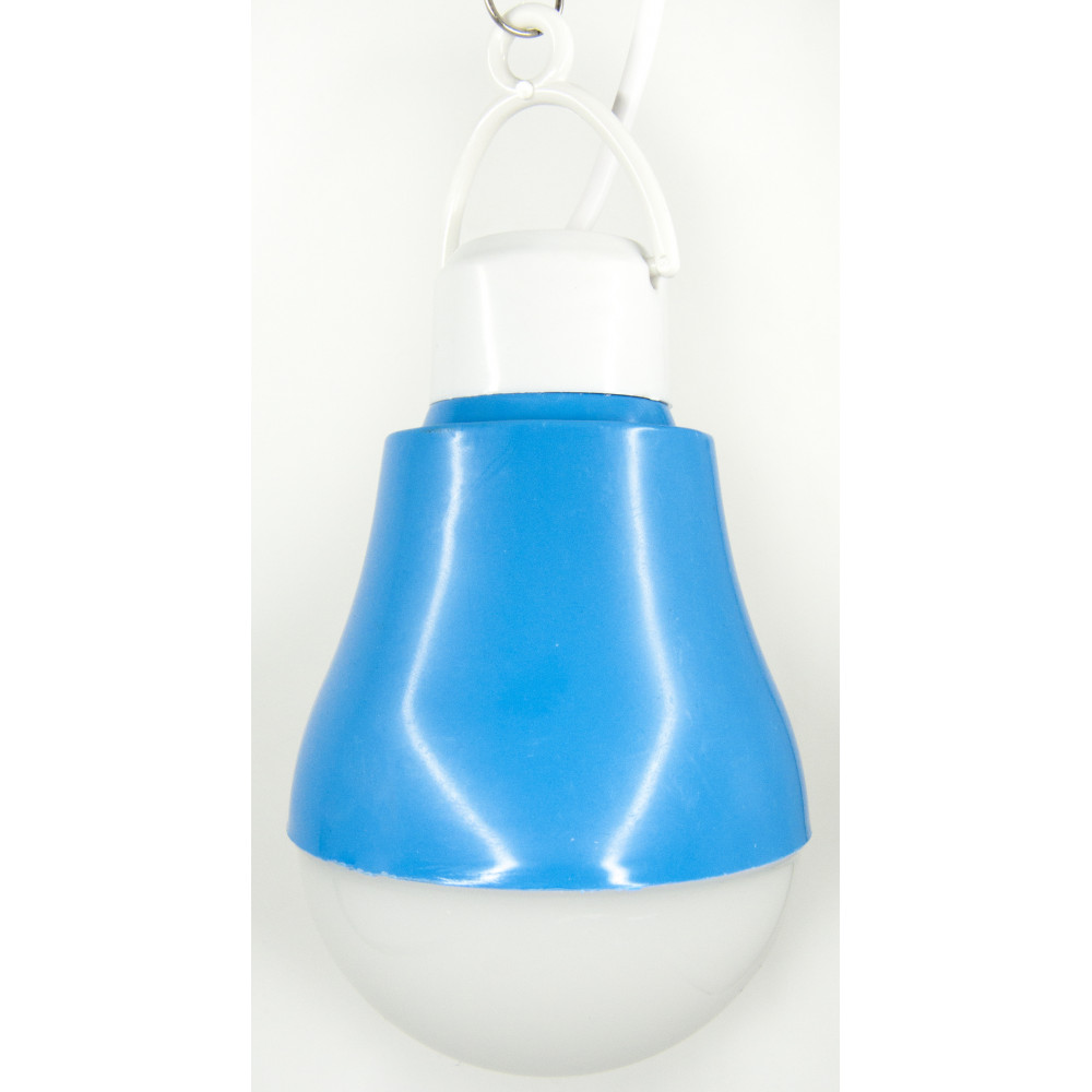 USB-світильник з LED-лампочкою Dengos, шнур ~1м, 5V, 5W, Blue (LED-BULB-5V5W-BLUE)