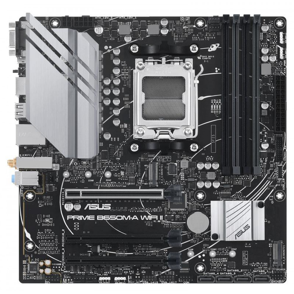 Материнська плата Asus Prime B650M-A WiFi II Socket AM5