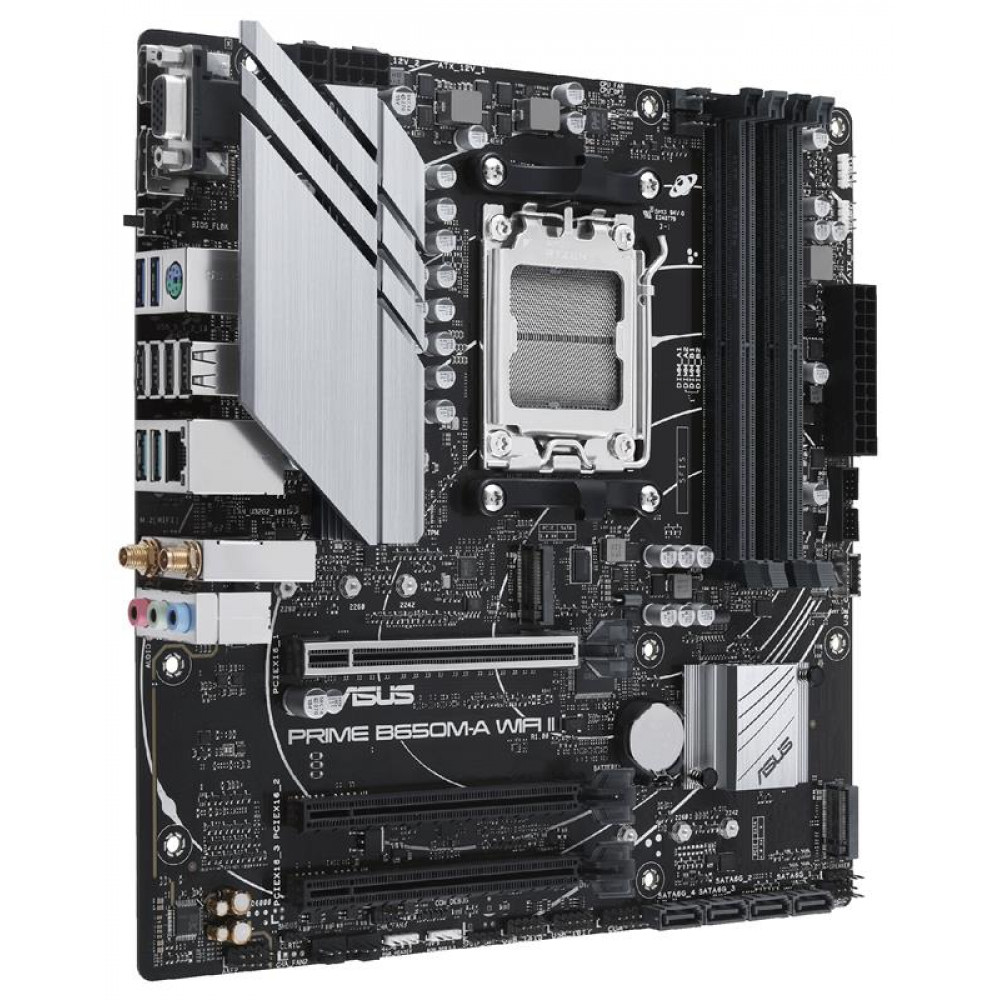 Материнська плата Asus Prime B650M-A WiFi II Socket AM5
