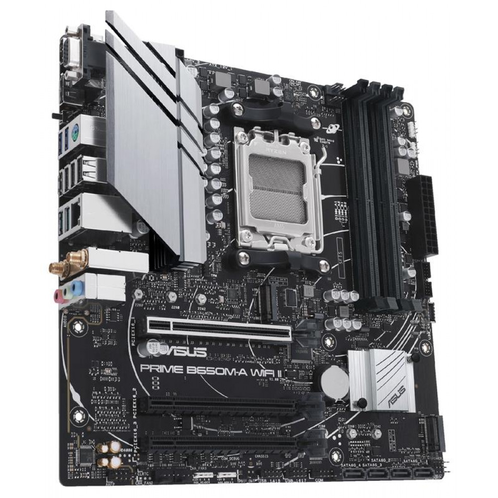 Материнська плата Asus Prime B650M-A WiFi II Socket AM5