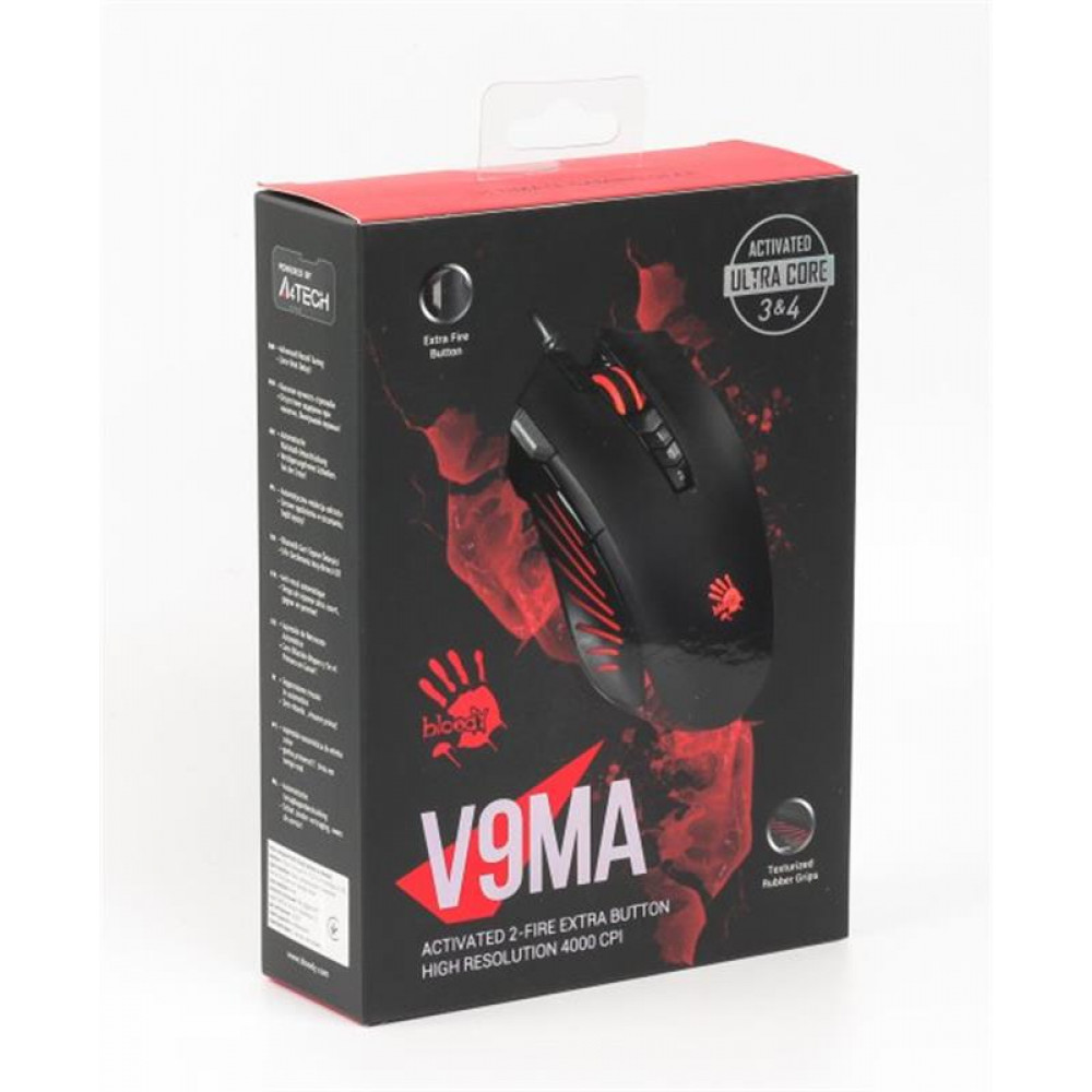 Миша Bloody V9MA Black