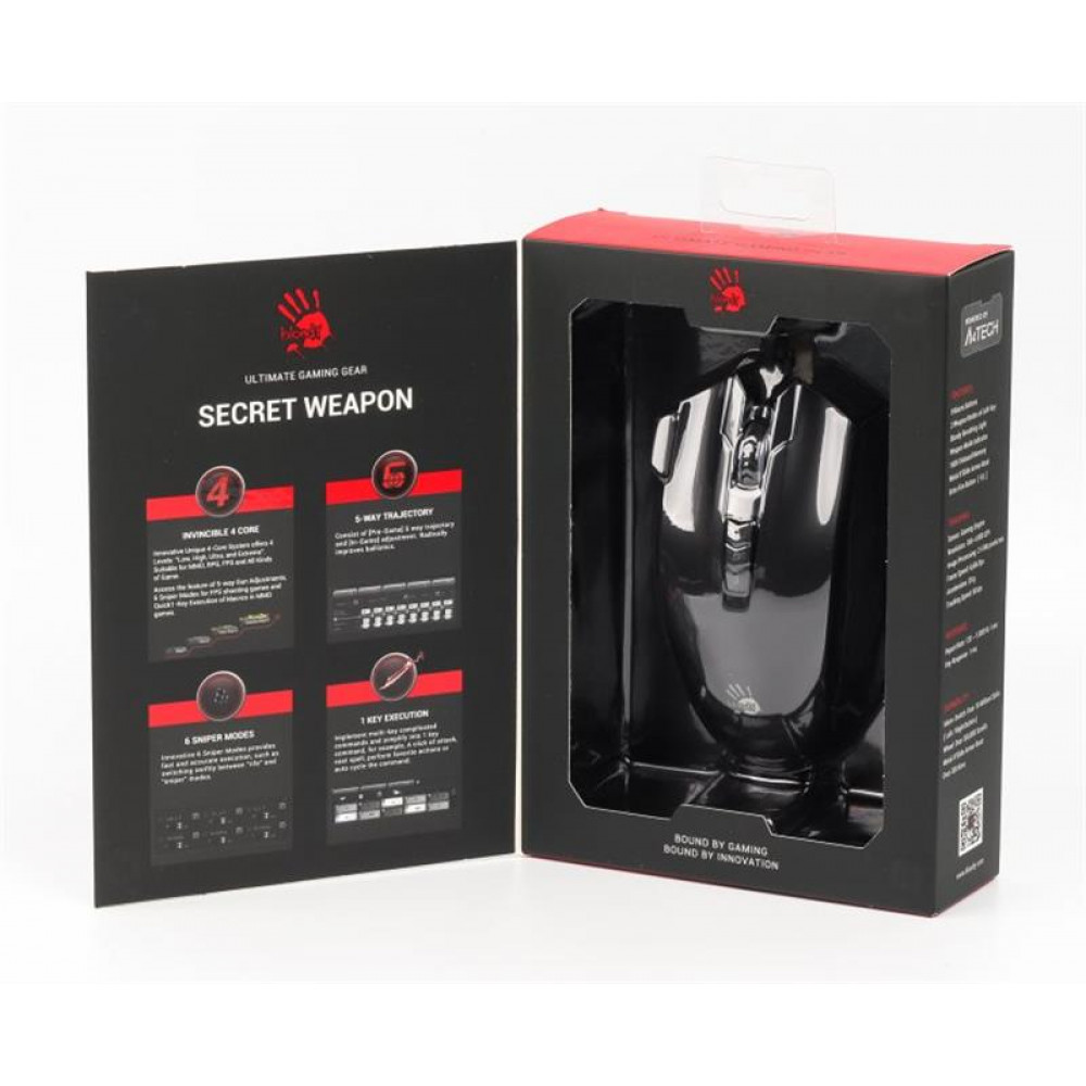 Миша Bloody V9MA Black