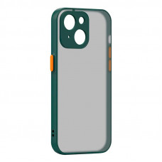 Чохол-накладка Armorstandart Frosted Matte для Apple iPhone 14 Dark Green (ARM64489) Чохол-накладка Armorstandart Frosted Matte для Apple iPhone 14 Dark Green (ARM64489)