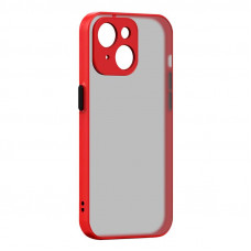 Чохол-накладка Armorstandart Frosted Matte для Apple iPhone 14 Red (ARM64477) Чохол-накладка Armorstandart Frosted Matte для Apple iPhone 14 Red (ARM64477)