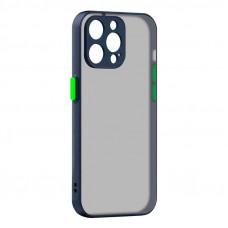Чохол-накладка Armorstandart Frosted Matte для Apple iPhone 14 Pro Max Navy Blue (ARM64484) Чохол-накладка Armorstandart Frosted Matte для Apple iPhone 14 Pro Max Navy Blue (ARM64484)