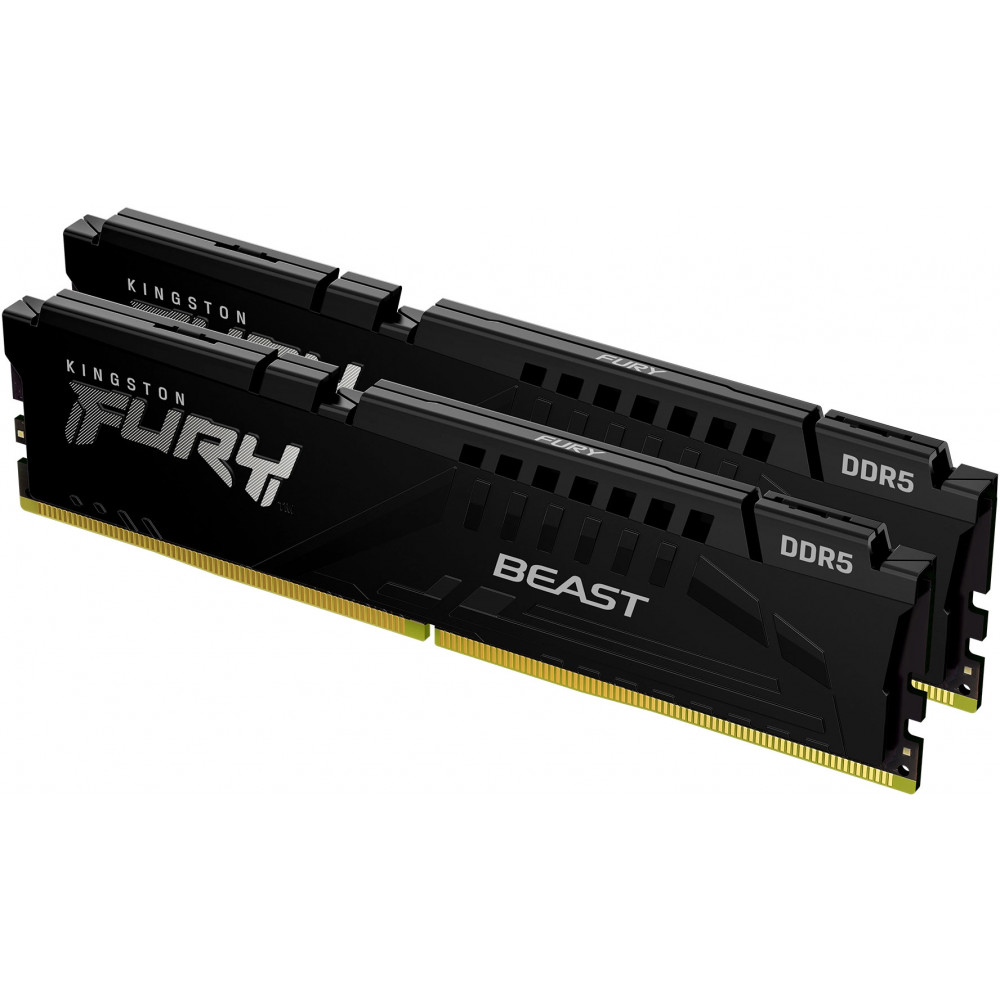 Модуль пам`яті DDR5 2x16GB/5200 Kingston Fury Beast Black (KF552C40BBK2-32)