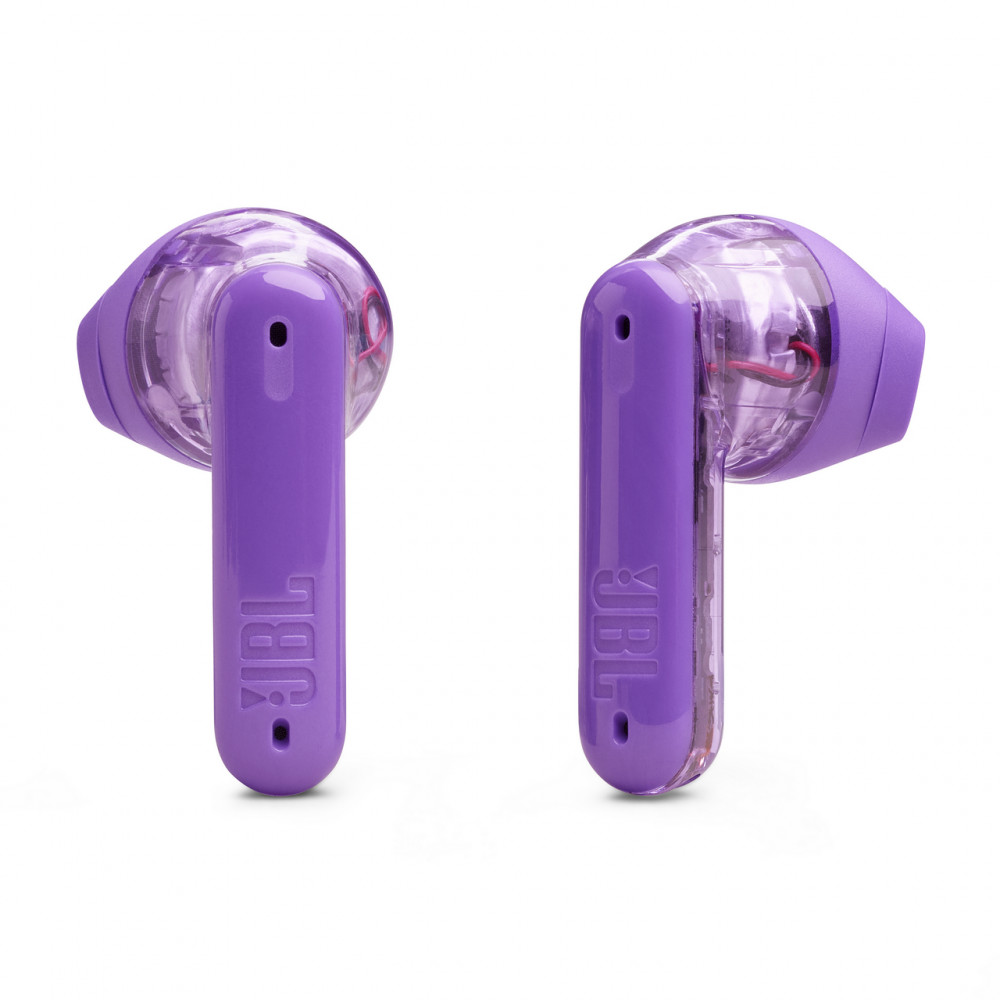 Bluetooth-гарнітура JBL Tune Flex Ghost Edition Purple (JBLTFLEXGPUR)
