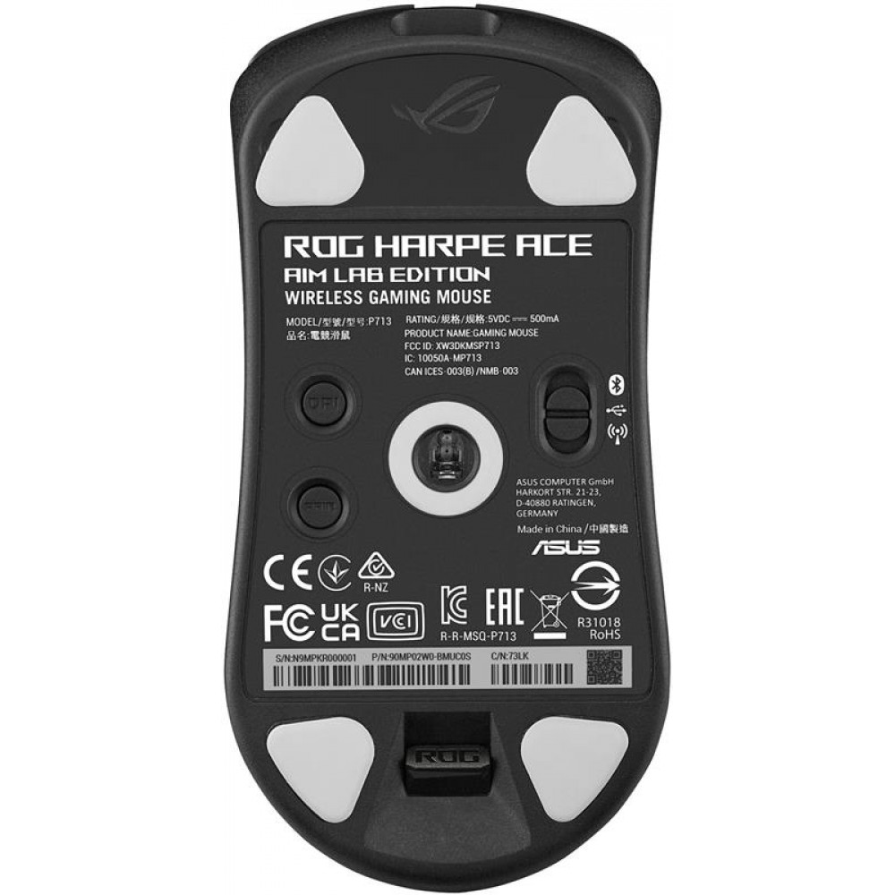 Миша бездротова Asus ROG Harpe Ace Aim Lab Edition Black (90MP02W0-BMUA00)