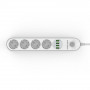 Фільтр живлення ProLogix Premium (PR-SE4432W) 4 розетки, 4 USB, 2 м, білий Фільтр живлення ProLogix Premium (PR-SE4432W) 4 розетки, 4 USB, 2 м, білий