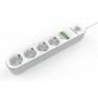 Фільтр живлення ProLogix Premium (PR-SE4432W) 4 розетки, 4 USB, 2 м, білий Фільтр живлення ProLogix Premium (PR-SE4432W) 4 розетки, 4 USB, 2 м, білий