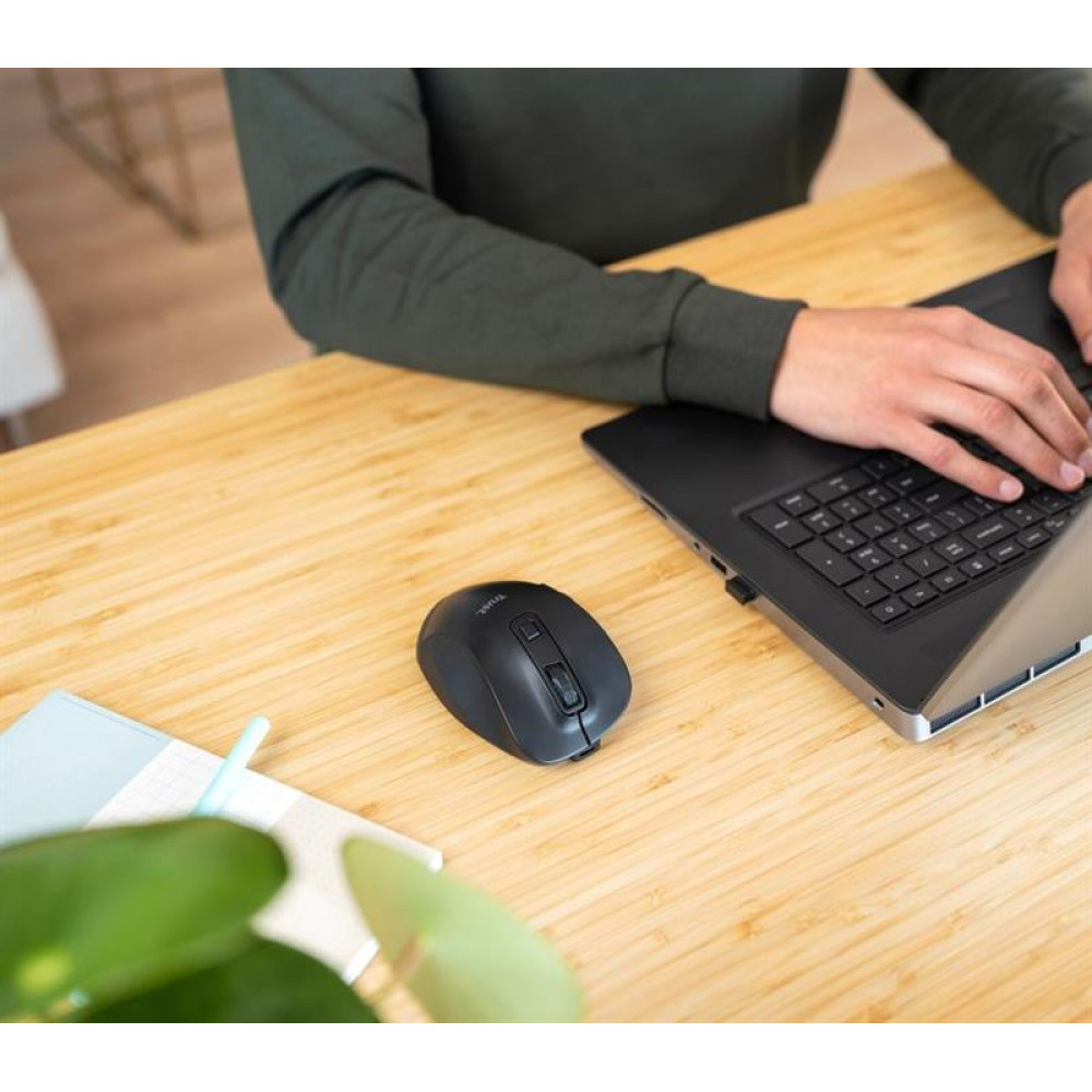 Миша бездротова Trust Fyda Rechargeable Comfort Mouse Eco (24727)