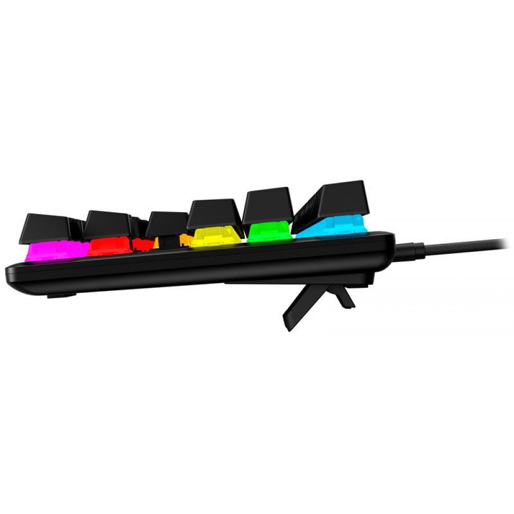 Клавіатура HyperX Alloy Origins Core PBT Aqua RGB Black (639N9AA) 