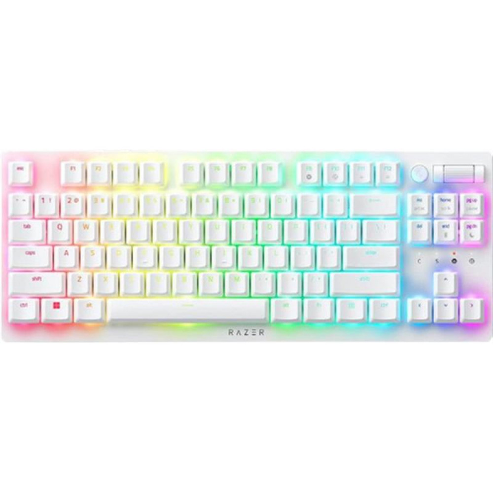 Клавіатура бездротова Razer DeathStalker V2 Pro TKL Red Switch White (RZ03-04373500-R3M1)