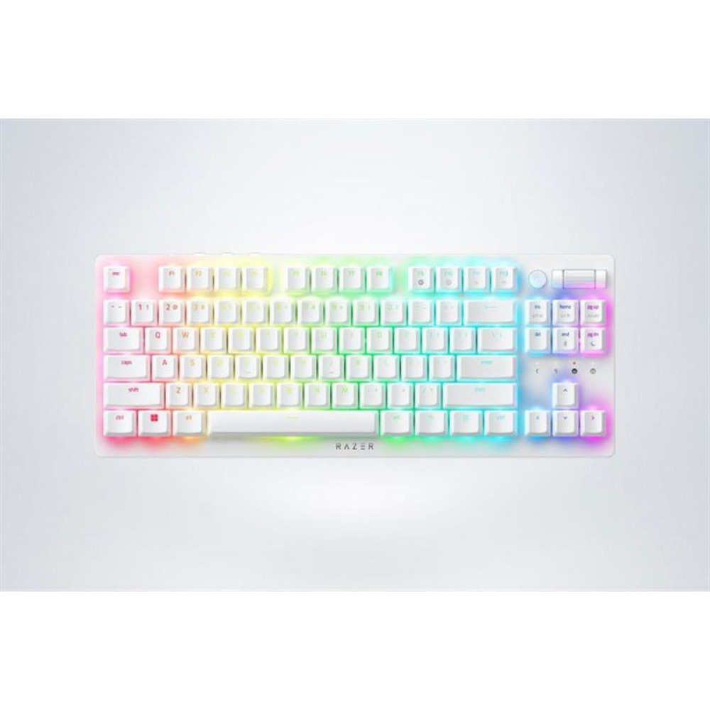 Клавіатура бездротова Razer DeathStalker V2 Pro TKL Red Switch White (RZ03-04373500-R3M1)