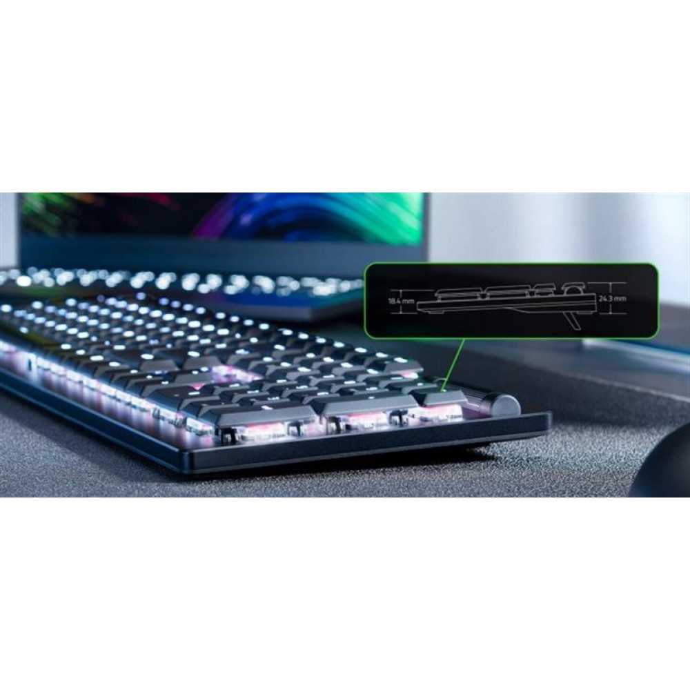 Клавіатура Razer DeathStalker V2 Red Switch Black (RZ03-04500800-R3R1)