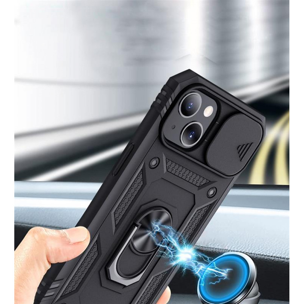 Чохол-накладка BeCover Military для Apple iPhone 13 Black (707103)