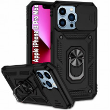 Чохол-накладка BeCover Military для Apple iPhone 13 Pro Max Black (707105) Чохол-накладка BeCover Military для Apple iPhone 13 Pro Max Black (707105)