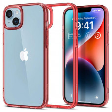 Чохол-накладка Spigen Ultra Hybrid для Apple iPhone 14 Red Crystal (ACS05042)