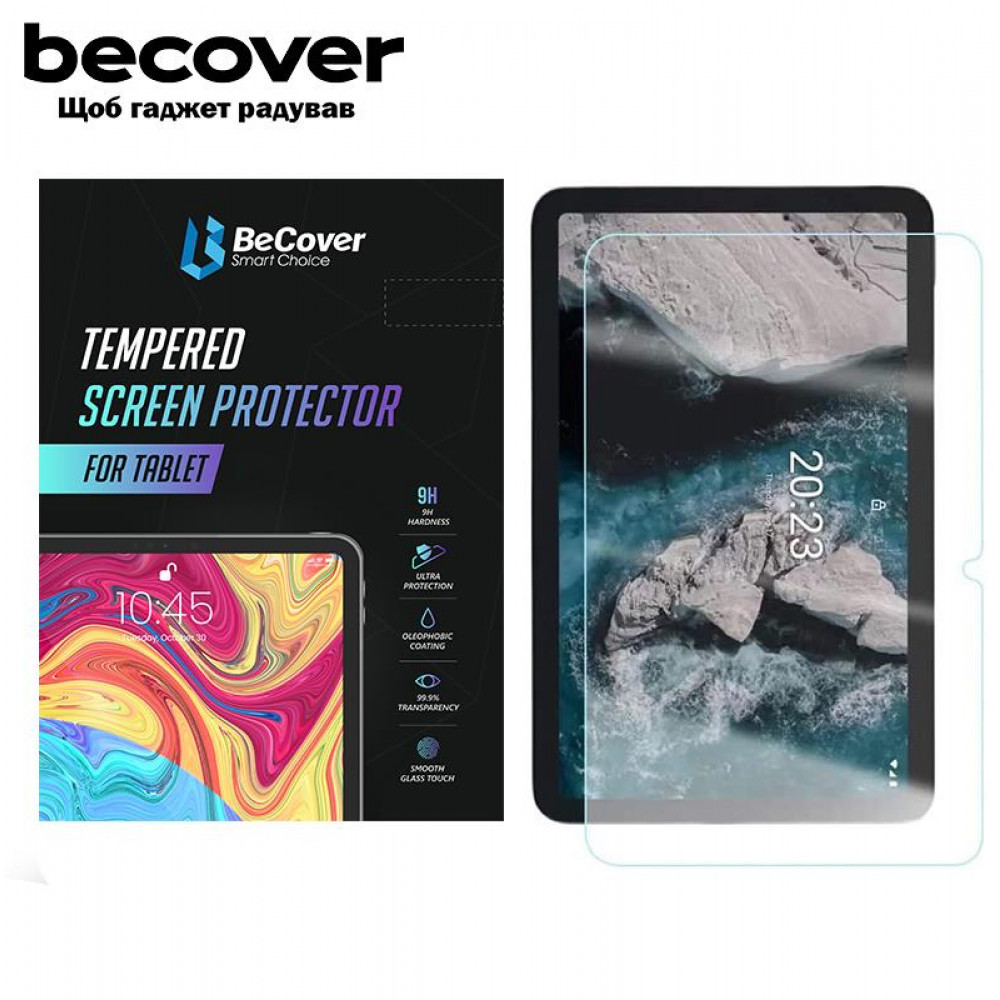 Захисне скло BeCover для Nokia T21 10.4