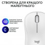 Миша бездротова Logitech M240 Silent Off White (910-007120)