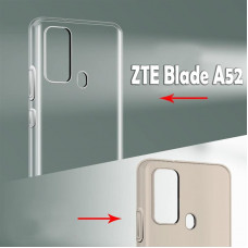 Чохол-накладка BeCover для ZTE Blade A52 Transparancy (708942) Чохол-накладка BeCover для ZTE Blade A52 Transparancy (708942)