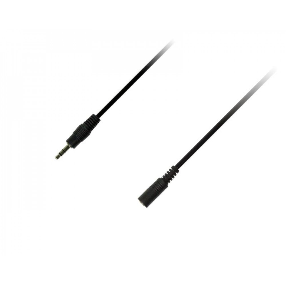 Кабель Piko 3.5 мм - 3.5 мм (M/F), 3 м, Black (1283126473920)