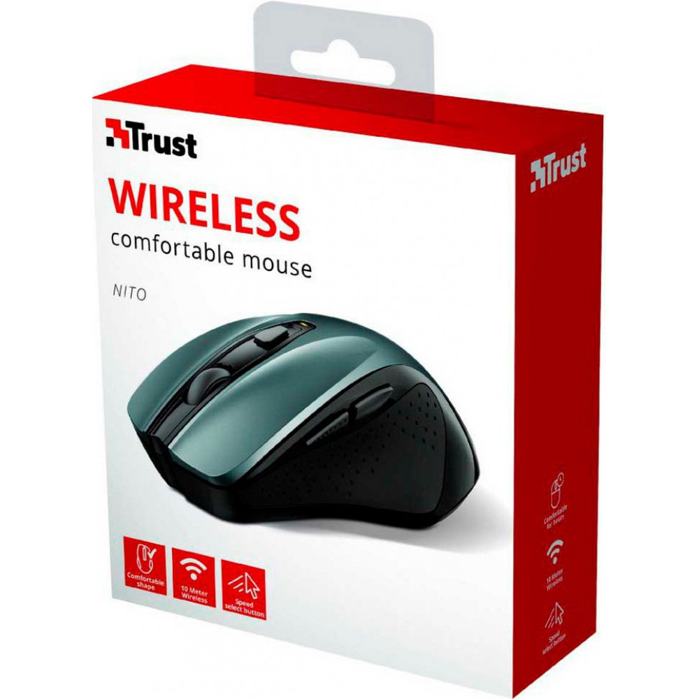 Миша бездротова Trust Nito WL Grey/Black (24115)