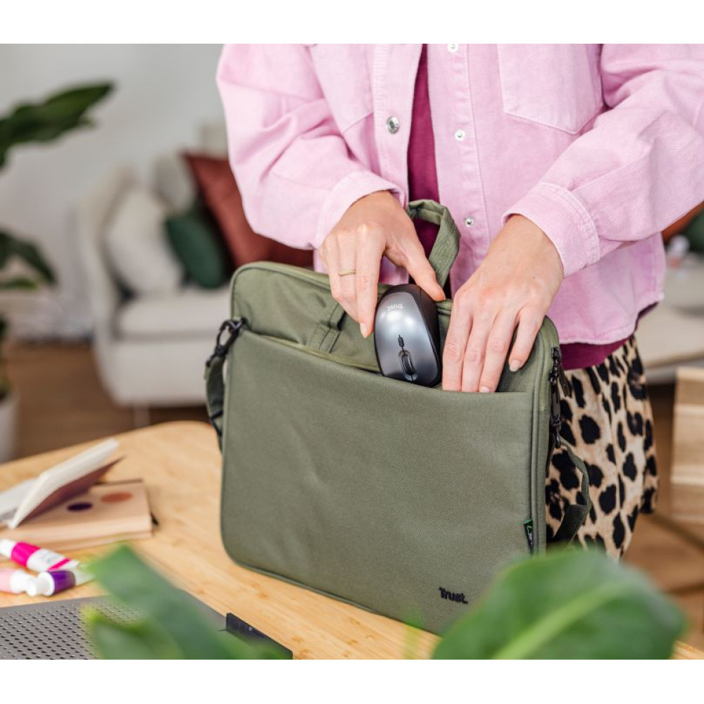 Миша бездротова Trust Yvi+ Silent Eco Black (24549)