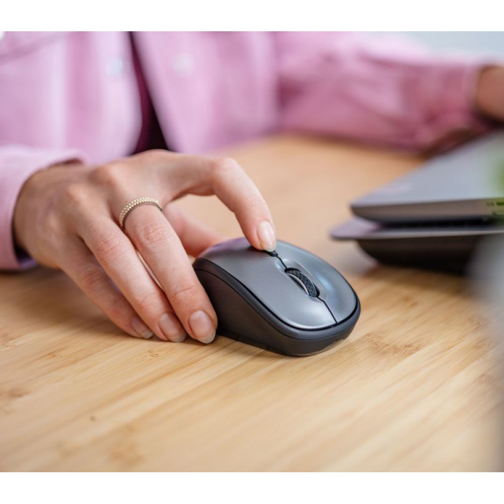 Миша бездротова Trust Yvi+ Silent Eco Black (24549)