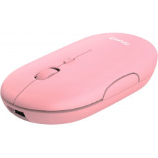 Миша бездротова Trust Puck Rechargeable Ultra-Thin BT WL Silent Pink (24125)