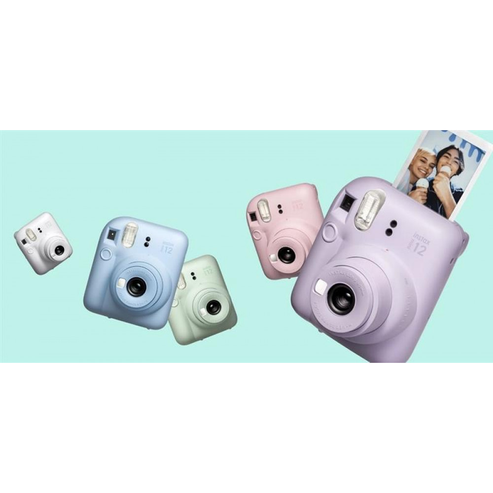 Фотокамера миттєвого друку Fujifilm Instax Mini 12 Mint Green (16806119)