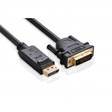 Кабель Ugreen DP103 DisplayPort - DVI (M/M), 2 м, Black (10221)