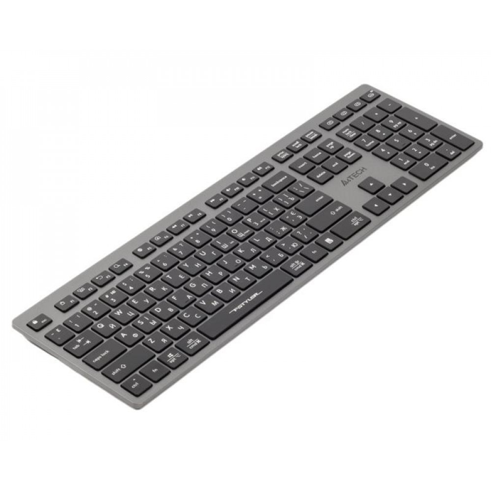Клавіатура бездротова A4Tech FBX50C Grey