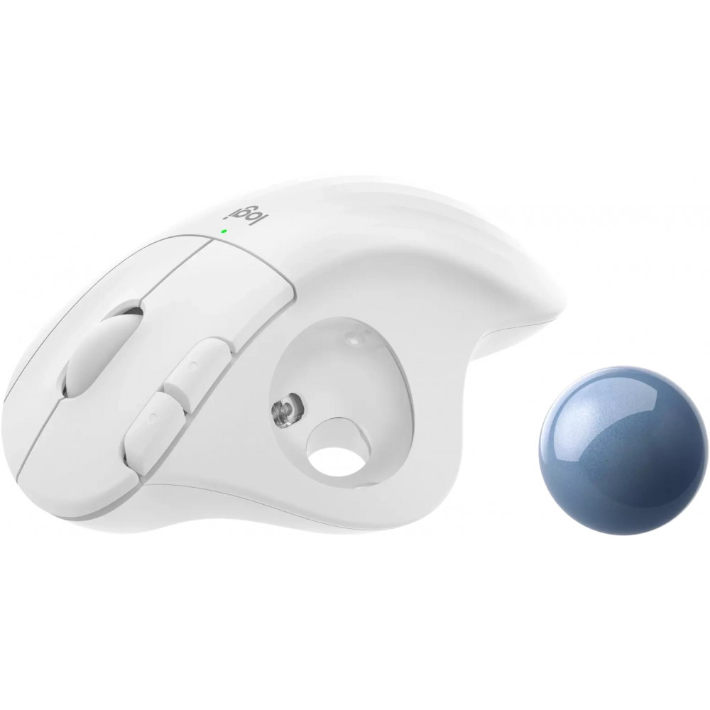 Миша бездротова Logitech Trackball Ergo M575 For Business Off White (910-006438)