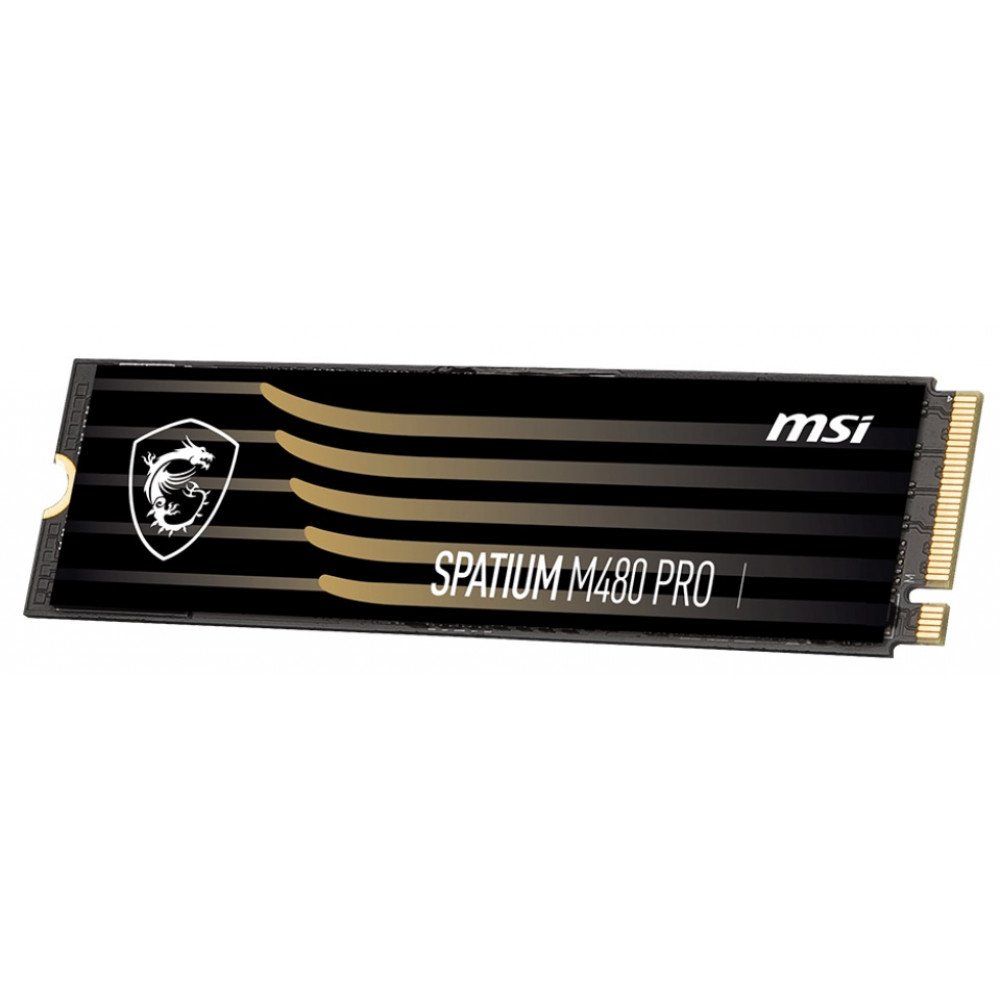 Накопичувач SSD 2TB MSI Spatium M480 Pro M.2 2280 PCIe 4.0 x4 NVMe 3D NAND TLC (S78-440Q600-P83)